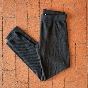 Moth Black Leggings Wool